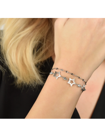 BRACCIALE DONNA MULTIFILO...