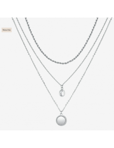 COLLANA DONNA IN ACCIAIO...