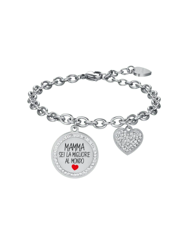 BRACCIALE DONNA IN ACCIAIO...