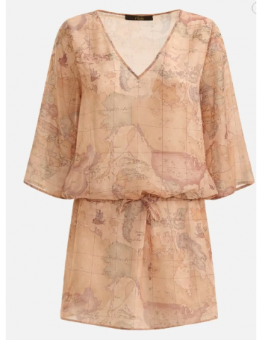 Caftano a maniche corte...