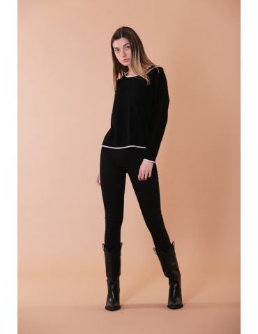 Leggings basic nero
