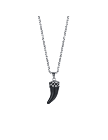 COLLANA UOMO IN ACCIAIO CON...