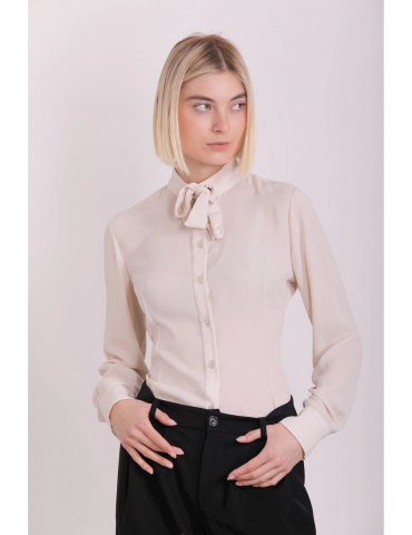 CAMICIA CON COLLO ALLA COREANA