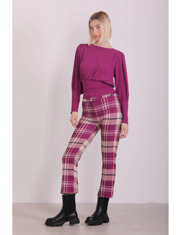 PANTALONE CROPPED FLARE...