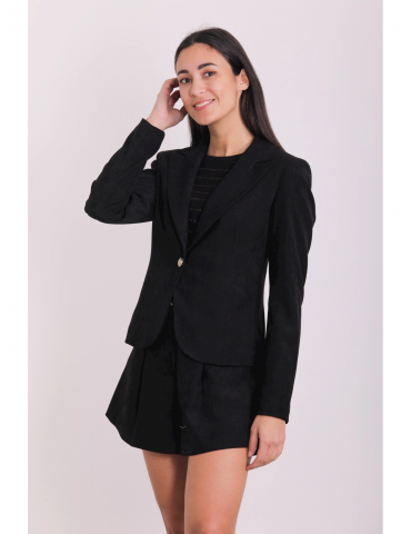 GIACCA CORTA EFFETTO VELLUTO