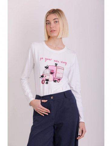 T-SHIRT "GO YOUR OWN WAY"