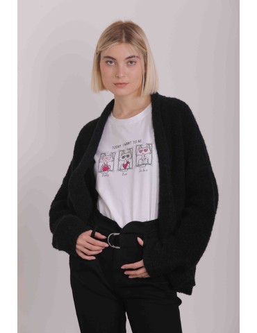 Cardigan Nero