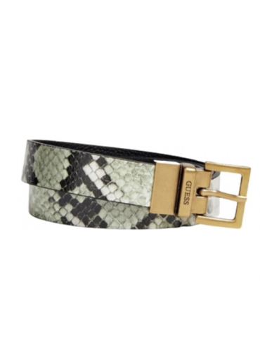 CINTURA GUESS PITONATA GRIGIA