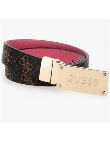CINTURA DA DONNA GUESS BROWN