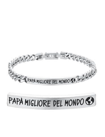 BRACCIALE UOMO IN ACCIAIO...