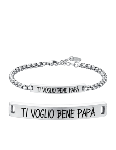 BRACCIALE UOMO IN ACCIAIO...