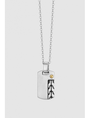 COLLANA UOMO IN ACCIAIO CON...