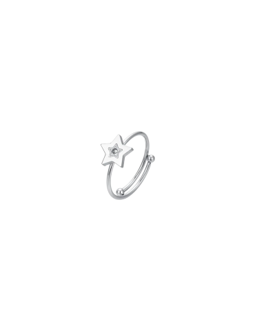 ANELLO BAMBINA IN ACCIAIO...