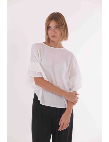 BLUSA MANICHE 3/4 CON...