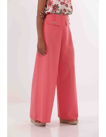 PANTALONE PALAZZO CON...