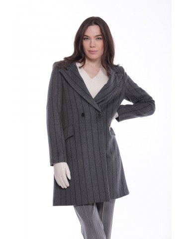 CAPPOTTO BARONETTO A RIGHE