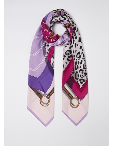 Foulard con stampa