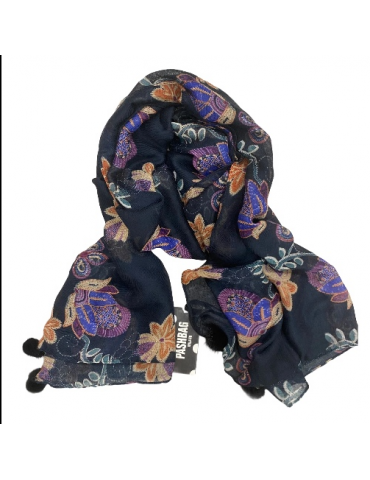 PASHBAG PASHMINA NERO +...