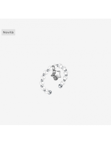 ANELLO DONNA IN ACCIAIO E...