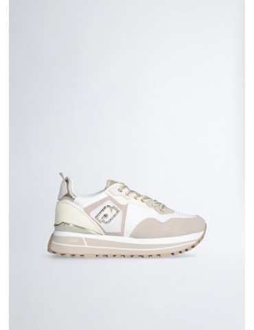 Sneakers platform in suede...