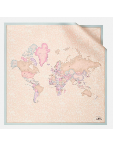 Foulard in seta Geo Cotton...