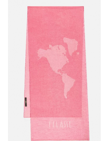 Sciarpa Geo Pieno 40x190 Fuxia