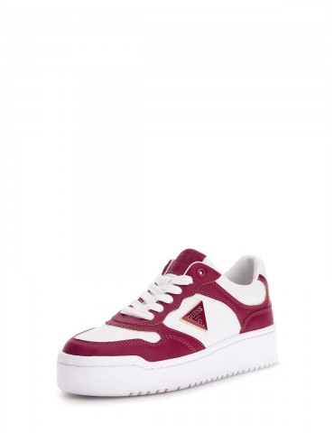 SNEAKER GUESS WHITE/MAUVE