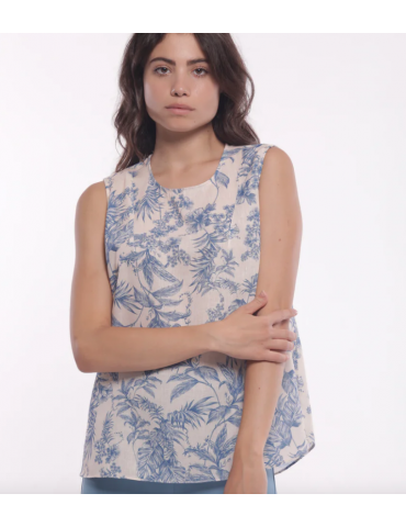 TOP FANTASIA TOILE DE JOUY