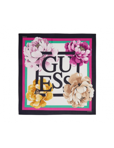 Foulard 90x90cm Guess Fuxia