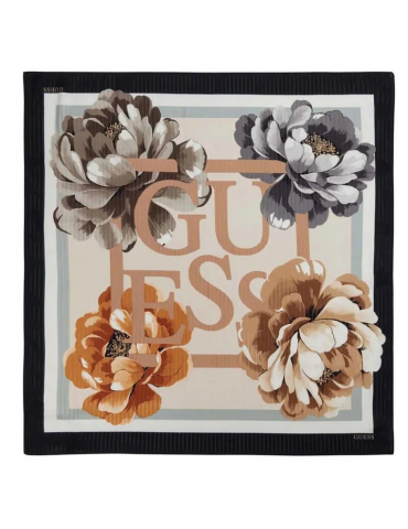 Foulard 90x90cm Guess Nero