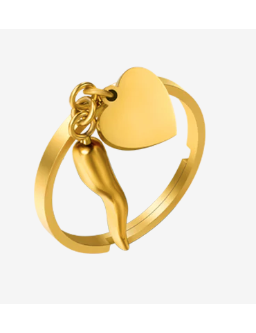 ANELLO DONNA IN ACCIAIO