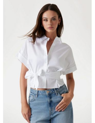 GUESS Camicia stretch con...