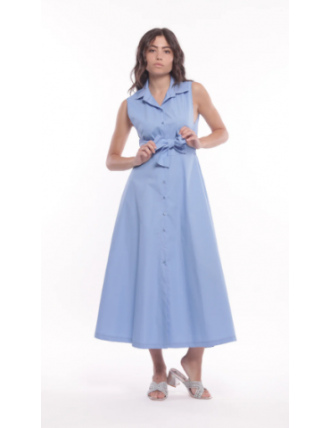 ABITO CHEMISIER IN COTONE...