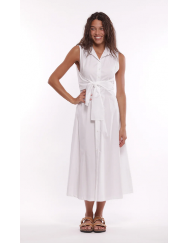 ABITO CHEMISIER IN COTONE...