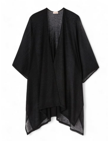 Liujo Poncho Donna - Nero