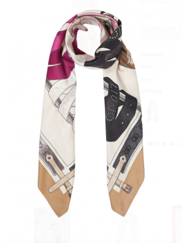 LIUJO Foulard 120x120 Natural