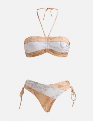 Geo Mix bikini a fascia...