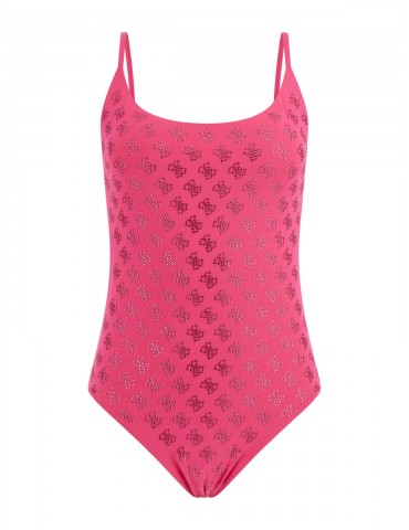 Costume intero logo 4G Fucsia