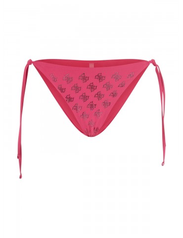 Slip bikini con laccetti e...