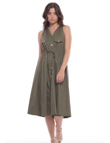 ABITO CHEMISIER SMANICATO...