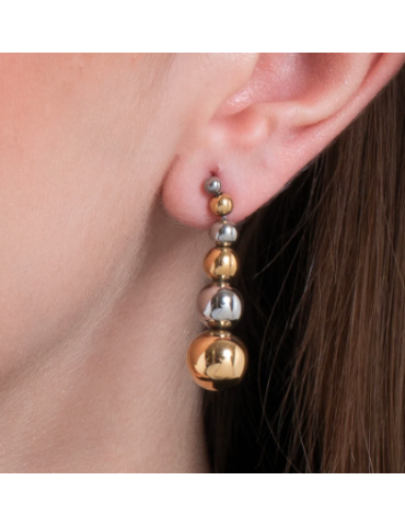 ORECCHINI DONNA CON SFERE...