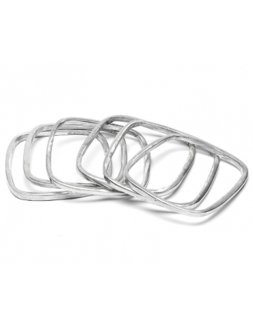 BRACCIALI QUADRATI SET 6PZ