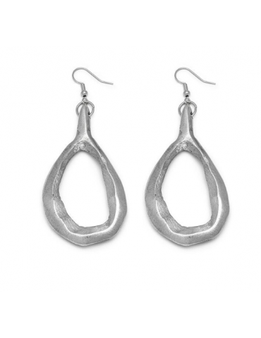 ORECCHINI OVALI IRREGOLARI