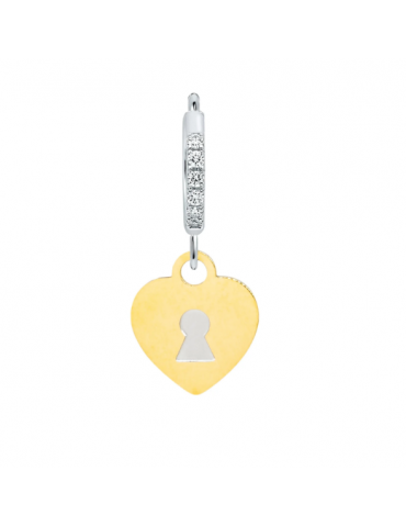 Orecchini anelle “Serratura...