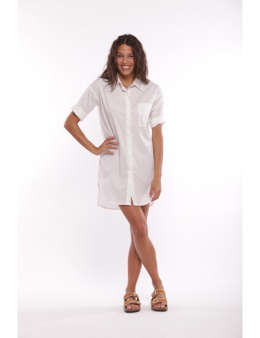 ABITO A CAMICIA IN COTONE...