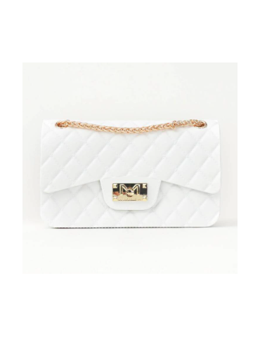 BORSA FLAT FALCON BIANCO