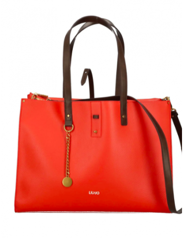 LIUJO TOTE BAG ECS PUMPKIN