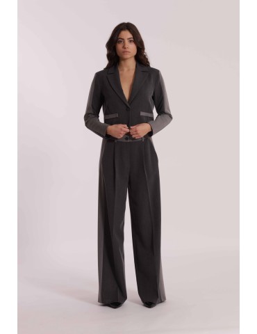 PANTALONE PALAZZO COLOR BLOCK