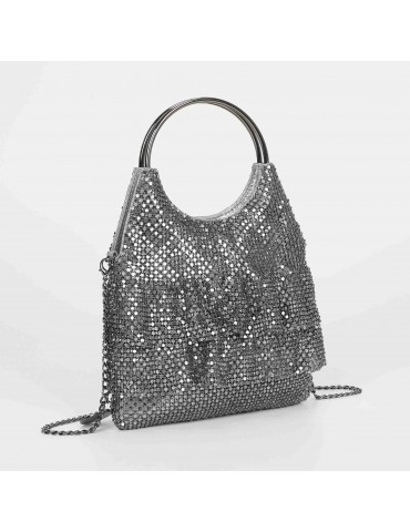 BORSA MORBIDA CON VOLANT