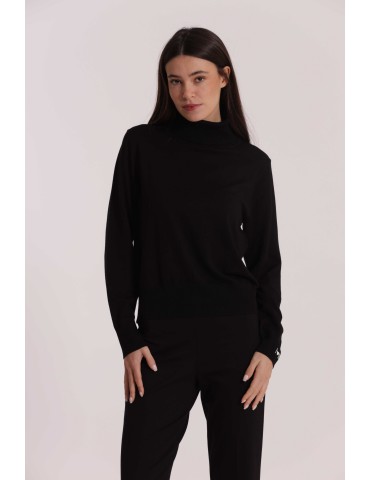 MAGLIA COLLO ALTO IN MANO...